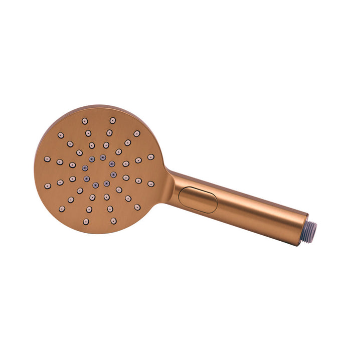 Mixx Matcha 3 Spray Handpiece - Brushed Bronze-Blue Leaf Bathware &amp; Tiles