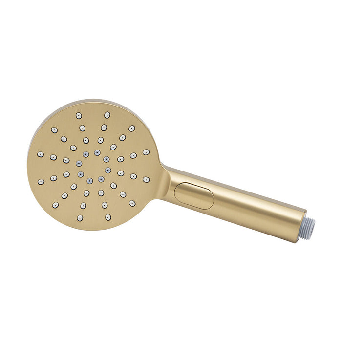 Mixx Matcha 3 Spray Handpiece - Brushed Gold-Blue Leaf Bathware &amp; Tiles