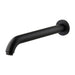 Mixx Matcha 300mm Bath Spout - Matt Black-Blue Leaf Bathware &amp; Tiles
