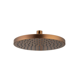 Mixx Matcha ABS Shower Head 200mm - Brushed Bronze-Blue Leaf Bathware &amp; Tiles