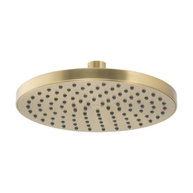 Mixx Matcha ABS Shower Head 200mm - Brushed Gold-Blue Leaf Bathware &amp; Tiles