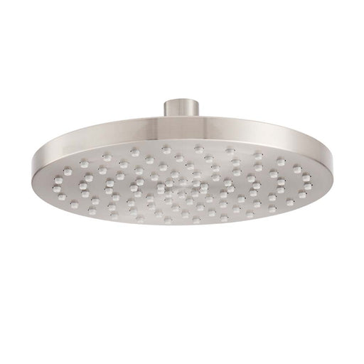 Mixx Matcha ABS Shower Head 200mm - Brushed Nickel-Blue Leaf Bathware &amp; Tiles