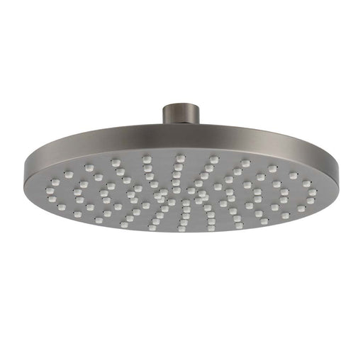 Mixx Matcha ABS Shower Head 200mm - Gun Metal-Blue Leaf Bathware &amp; Tiles