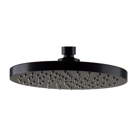 Mixx Matcha ABS Shower Head 200mm - Matt Black-Blue Leaf Bathware &amp; Tiles