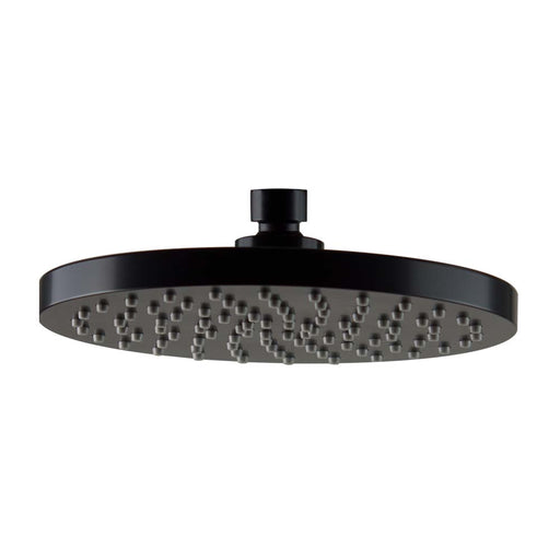 Mixx Matcha ABS Shower Head 200mm - Matt Black-Blue Leaf Bathware &amp; Tiles
