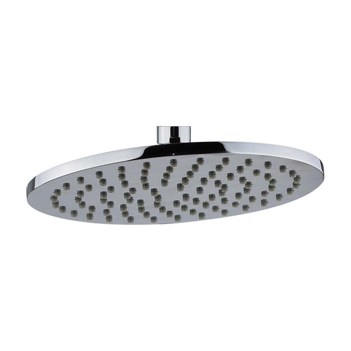 Mixx Matcha Brass Shower Head 200mm - Chrome-Blue Leaf Bathware &amp; Tiles