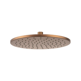 Mixx Matcha Brass Shower Head 250mm - Brushed Bronze-Blue Leaf Bathware &amp; Tiles