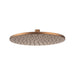Mixx Matcha Brass Shower Head 250mm - Brushed Bronze-Blue Leaf Bathware &amp; Tiles