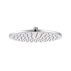 Mixx Matcha Brass Shower Head 250mm - Chrome-Blue Leaf Bathware &amp; Tiles