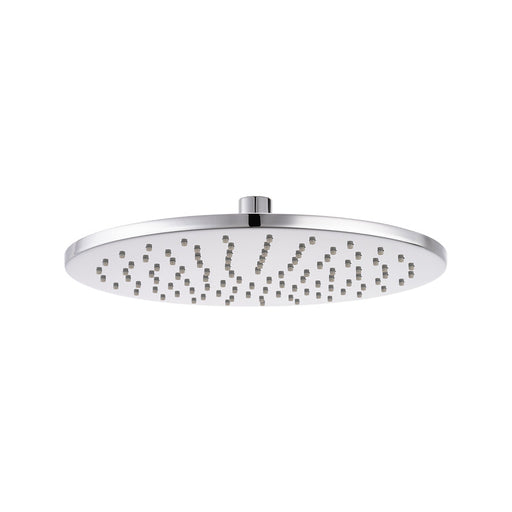 Mixx Matcha Brass Shower Head 250mm - Chrome-Blue Leaf Bathware &amp; Tiles