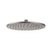 Mixx Matcha Brass Shower Head 250mm - Gun Metal-Blue Leaf Bathware &amp; Tiles