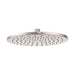 Mixx Matcha Brass Shower Head 300mm - Brushed Nickel-Blue Leaf Bathware &amp; Tiles
