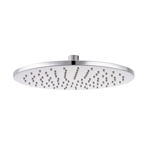 Mixx Matcha Brass Shower Head 300mm - Chrome-Blue Leaf Bathware &amp; Tiles
