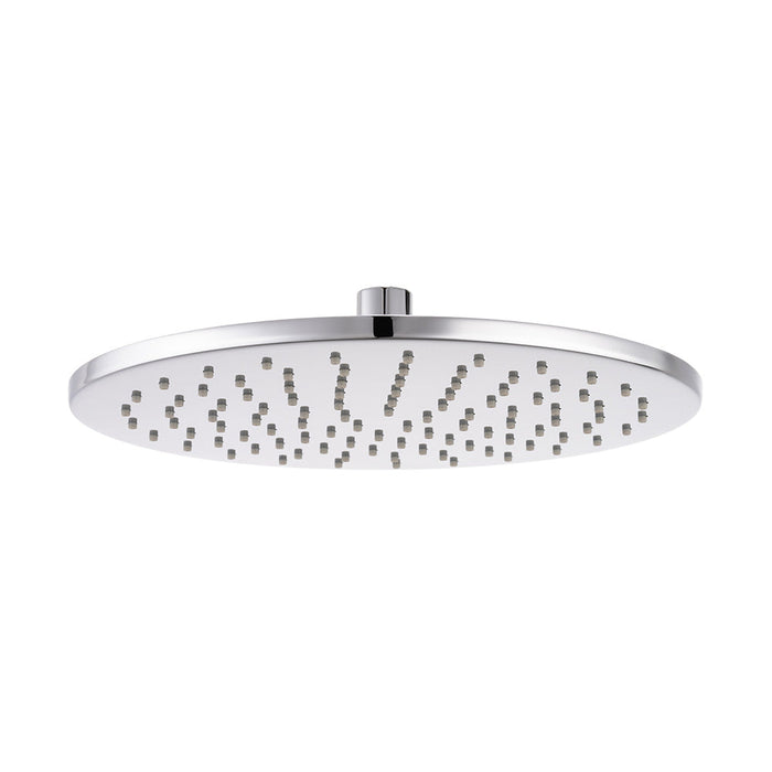Mixx Matcha Brass Shower Head 300mm - Chrome-Blue Leaf Bathware &amp; Tiles