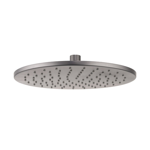 Mixx Matcha Brass Shower Head 300mm - Gun Metal-Blue Leaf Bathware &amp; Tiles