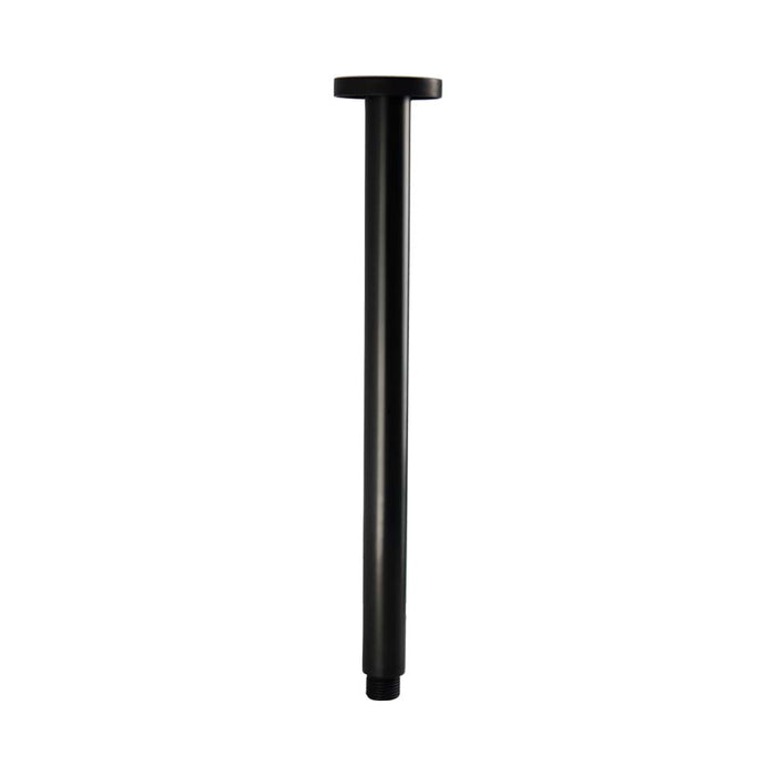 Mixx Matcha Ceiling Arm 300mm - Matt Black-Blue Leaf Bathware &amp; Tiles