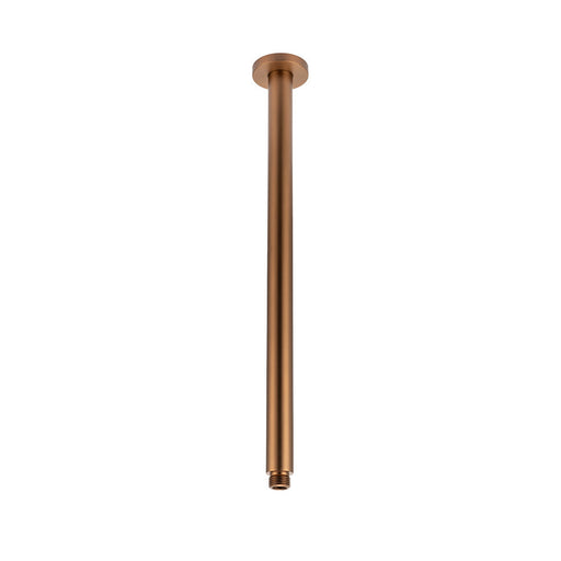 Mixx Matcha Ceiling Arm 450mm - Brushed Bronze-Blue Leaf Bathware &amp; Tiles