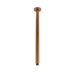 Mixx Matcha Ceiling Arm 450mm - Brushed Bronze-Blue Leaf Bathware &amp; Tiles