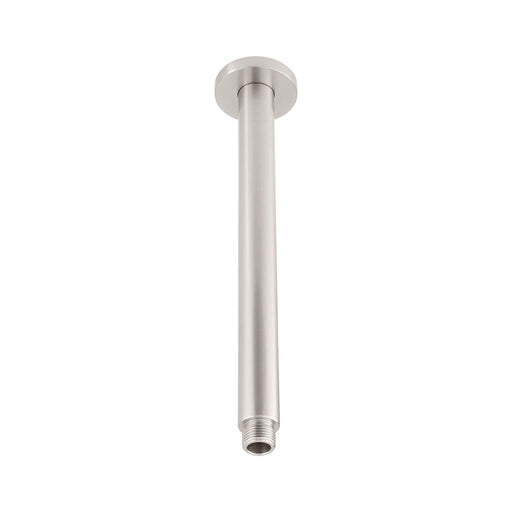 Mixx Matcha Ceiling Arm 450mm - Brushed Nickel-Blue Leaf Bathware &amp; Tiles