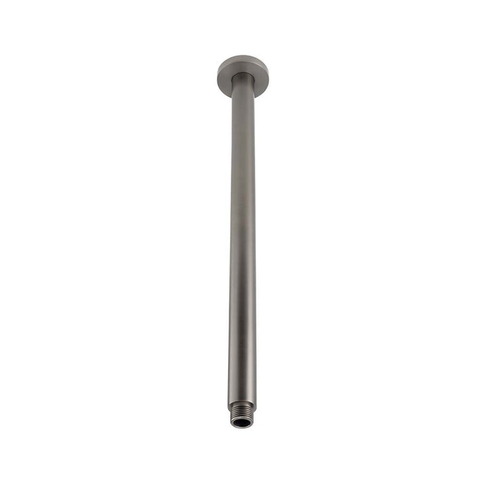 Mixx Matcha Ceiling Arm 450mm - Gun Metal-Blue Leaf Bathware &amp; Tiles