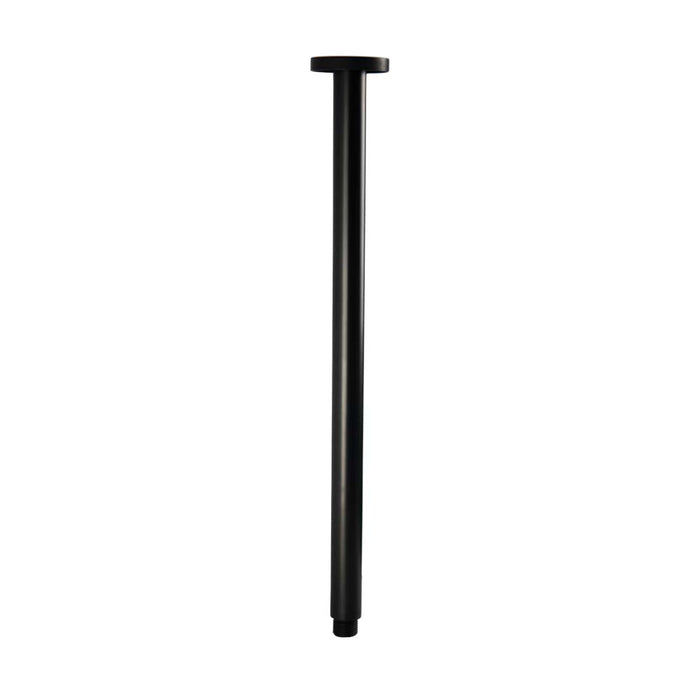 Mixx Matcha Ceiling Arm 450mm - Matt Black-Blue Leaf Bathware &amp; Tiles