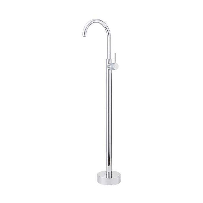 Mixx Matcha Floor Mounted Bath Filler - Chrome-Blue Leaf Bathware &amp; Tiles