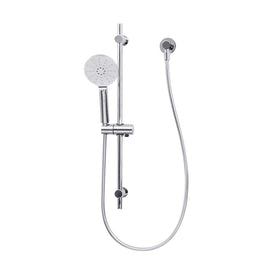 Mixx Matcha Rail Shower - Chrome-Blue Leaf Bathware &amp; Tiles