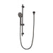 Mixx Matcha Rail Shower - Gun Metal-Blue Leaf Bathware &amp; Tiles