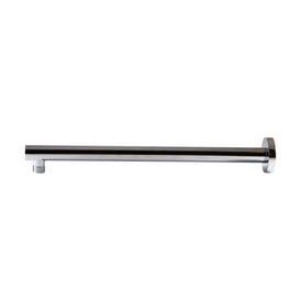 Mixx Matcha Straight Shower Arm 380mm - Chrome-Blue Leaf Bathware &amp; Tiles