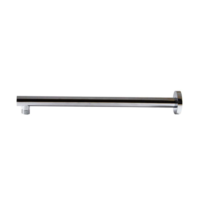 Mixx Matcha Straight Shower Arm 380mm - Chrome-Blue Leaf Bathware &amp; Tiles