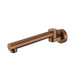 Mixx Matcha Swivel Bath Spout - Brushed Bronze-Blue Leaf Bathware &amp; Tiles