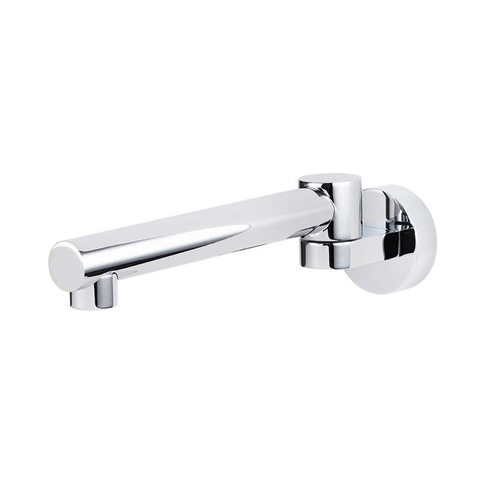 Mixx Matcha Swivel Bath Spout - Chrome-Blue Leaf Bathware &amp; Tiles
