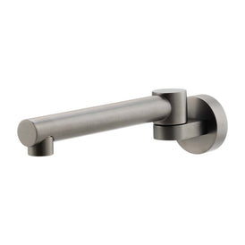 Mixx Matcha Swivel Bath Spout - Gun Metal-Blue Leaf Bathware &amp; Tiles