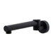 Mixx Matcha Swivel Bath Spout - Matt Black-Blue Leaf Bathware &amp; Tiles