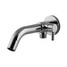 Mixx Matcha Universal Bath Diverter Spout - Chrome-Blue Leaf Bathware &amp; Tiles