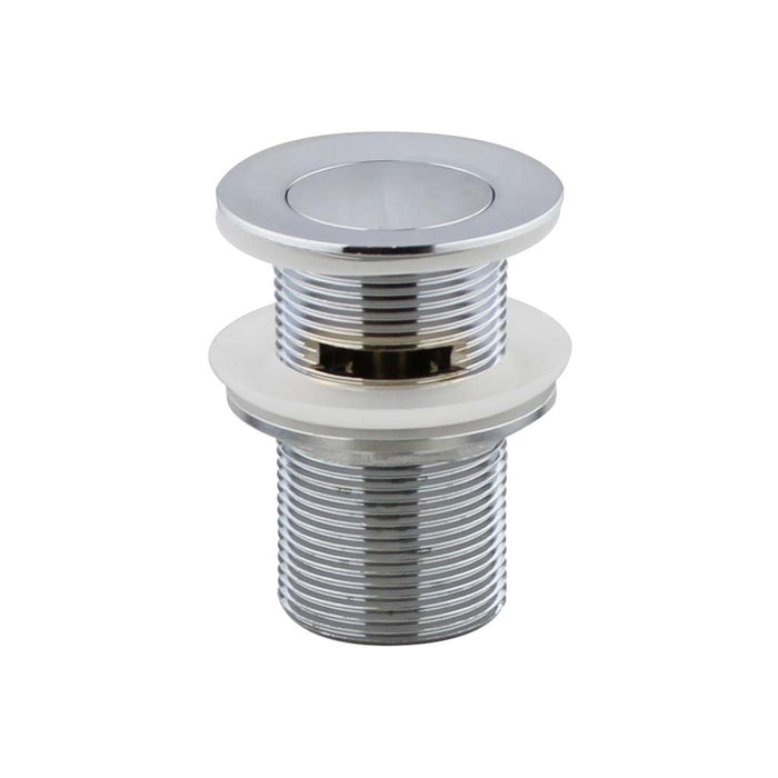 Mixx Plug & Waste Pop Up 32mm Overflow - Chrome-Blue Leaf Bathware &amp; Tiles