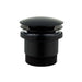 Mixx Plug & Waste Universal Dome Pop Up Waste - Matt Black-Blue Leaf Bathware &amp; Tiles