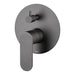 Mixx Saffron Shower Diverter Mixer - Gun Metal-Blue Leaf Bathware &amp; Tiles