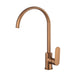 Mixx Saffron Sink Mixer - Brushed Bronze-Blue Leaf Bathware &amp; Tiles