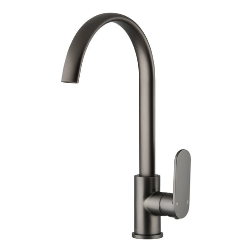 Mixx Saffron Sink Mixer - Gun Metal-Blue Leaf Bathware &amp; Tiles
