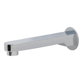 Mixx Saffron Wall Basin Spout 200mm - Chrome-Blue Leaf Bathware &amp; Tiles
