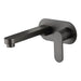 Mixx Saffron Wall Plate Mixer Trim Kit - Gun Metal-Blue Leaf Bathware &amp; Tiles