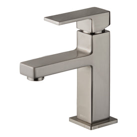 Mixx Sage Basin Mixer - Brushed Nickel-Blue Leaf Bathware &amp; Tiles