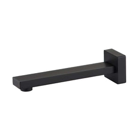 Mixx Sage Bath Spout 200mm - Matt Black-Blue Leaf Bathware &amp; Tiles