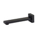 Mixx Sage Bath Spout 200mm - Matt Black-Blue Leaf Bathware &amp; Tiles