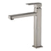 Mixx Sage Tower Vessel Mixer - Brushed Nickel-Blue Leaf Bathware &amp; Tiles
