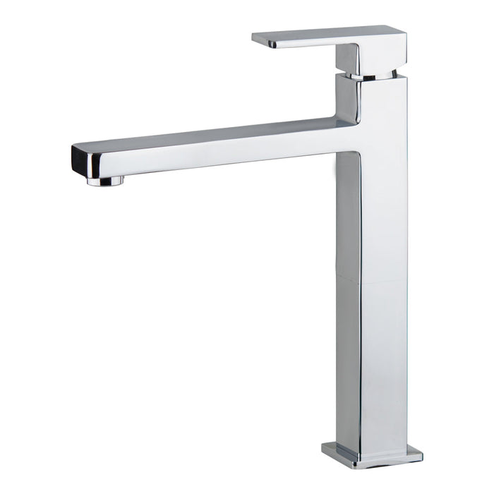 Mixx Sage Tower Vessel Mixer - Chrome-Blue Leaf Bathware &amp; Tiles