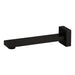 Mixx Sage Wall Basin Spout 200mm - Matt Black-Blue Leaf Bathware &amp; Tiles