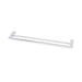 Mixx Sandalwood Double Towel Rail 600mm - Chrome-Blue Leaf Bathware &amp; Tiles