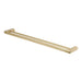 Mixx Sandalwood Double Towel Rail 800mm - Brushed Gold-Blue Leaf Bathware &amp; Tiles